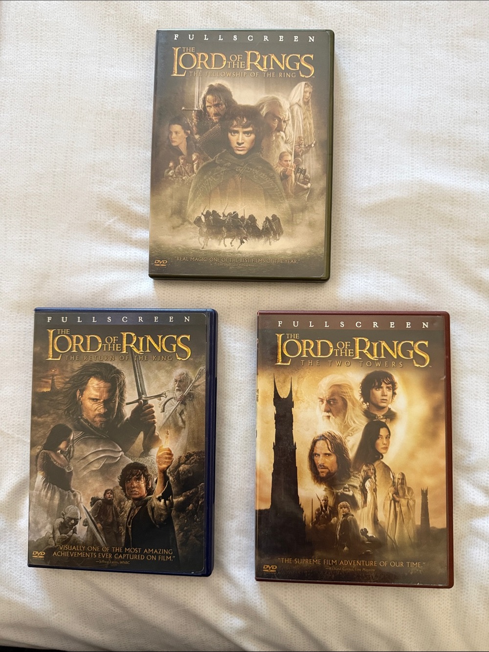 Lord of the Rings Trilogy DVD Set